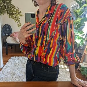 Vintage 80's Bonnie Boynton Blouse
